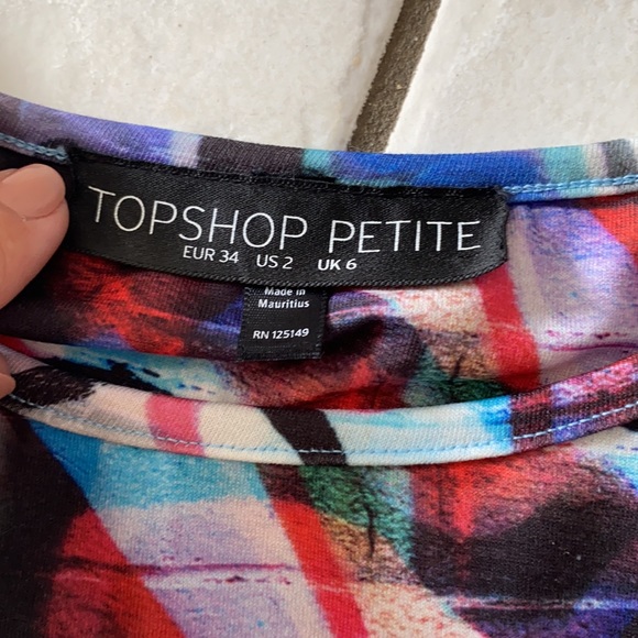 Top shop graffiti dress - Picture 2 of 2